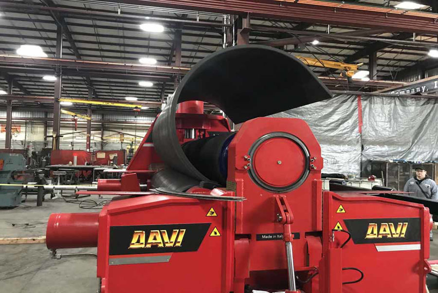 WE GOT YOU A GIFT THIS YEAR! A NEW DAVI MAV K30 PLATE ROLL MACHINE: OPERATIONAL BY THE FIRST OF THE NEW YEAR!